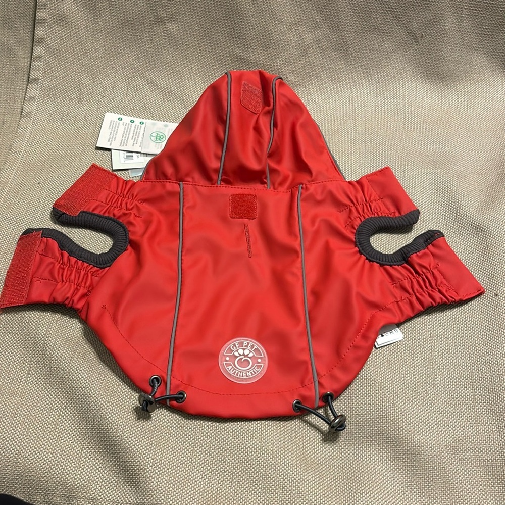 Red Dog Raincoat
